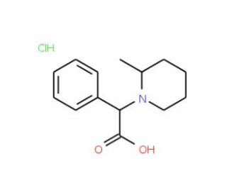 (2-Methyl-piperidin-1-yl)-phenyl-acetic acid hydrochloride - chemical structure image