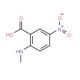 2-(methylamino)-5-nitrobenzoic acid (CAS 3484-33-1) - chemical structure image