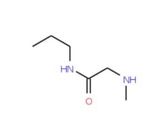 2-(Methylamino)-N-propylacetamide - chemical structure image