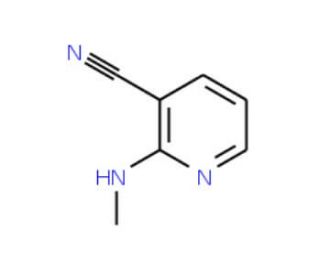 2-(Methylamino)nicotinonitrile (CAS 52583-87-6) - chemical structure image