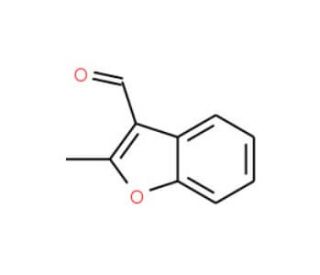 2-Methylbenzofuran-3-carbaldehyde (CAS 55581-61-8) - chemical structure image
