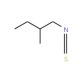 2-methylbutyl isothiocyanate (CAS 4404-51-7) - chemical structure image
