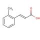 2-Methylcinnamic acid, predominantly trans (CAS 2373-76-4) - chemical structure image