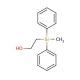 2-(Methyldiphenylsilyl)ethanol (CAS 40438-48-0) - chemical structure image
