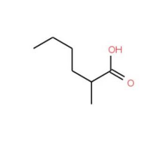 2-Methylhexanoic acid (CAS 4536-23-6) - chemical structure image