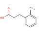2-Methylhydrocinnamic acid (CAS 22084-89-5) - chemical structure image