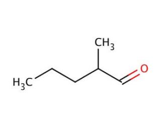 2-Methylpentanal (CAS 123-15-9) - chemical structure image