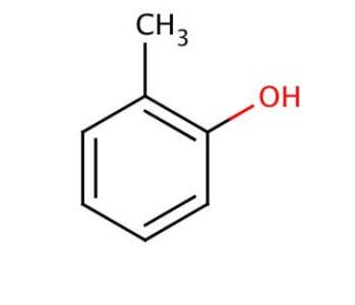2-Methylphenol (CAS 95-48-7) - chemical structure image