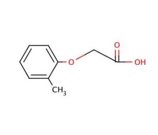 (2-Methylphenoxy)acetic acid (CAS 1878-49-5) - chemical structure image