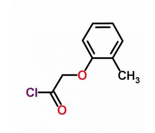 (2-methylphenoxy)acetyl chloride (CAS 15516-43-5) - chemical structure image