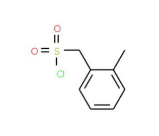 (2-Methylphenyl)methanesulphonyl chloride (CAS 92614-55-6) - chemical structure image