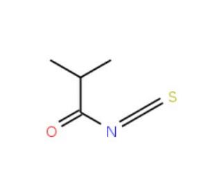 2-methylpropanecarbonyl isothiocyanate - chemical structure image