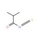 2-methylpropanecarbonyl isothiocyanate - chemical structure image