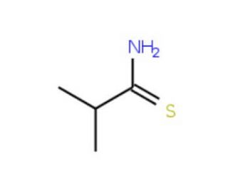 2-Methylpropanethioamide (CAS 13515-65-6) - chemical structure image