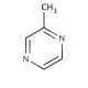 2-Methylpyrazine (CAS 109-08-0) - chemical structure image