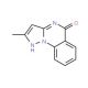 2-Methylpyrazolo[1,5-a]quinazolin-5(4H)-one (CAS 25468-50-2) - chemical structure image