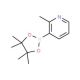 2-Methylpyridine-3-boronic acid, pinacol ester (CAS 1012084-56-8) - chemical structure image