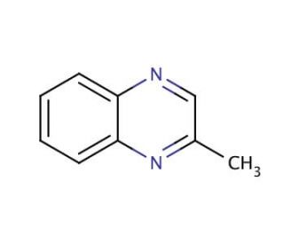 2-Methylquinoxaline (CAS 7251-61-8) - chemical structure image