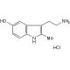 2-Methylserotonin Hydrochloride (CAS 78263-90-8 (free base)) - chemical structure image