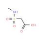 2-(methylsulfamoyl)acetic acid - chemical structure image