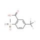 2-Methylsulfonyl-5-trifluoromethylbenzoic acid - chemical structure image