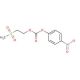 2-(Methylsulfonyl)ethyl 4-nitrophenyl carbonate (CAS 53298-30-9) - chemical structure image
