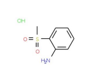 2-Methylsulfonylaniline hydrochloride (CAS 205985-95-1) - chemical structure image
