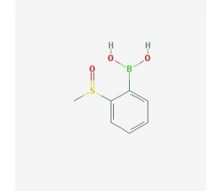 2-(Methylsulphinyl)benzeneboronic acid (CAS 850567-97-4) - chemical structure image