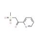 2-(Methylsulphonyl)-1-(pyridin-2-yl)ethanone (CAS 27302-93-8) - chemical structure image
