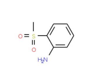 2-(Methylsulphonyl)aniline (CAS 2987-49-7) - chemical structure image