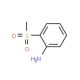 2-(Methylsulphonyl)aniline (CAS 2987-49-7) - chemical structure image