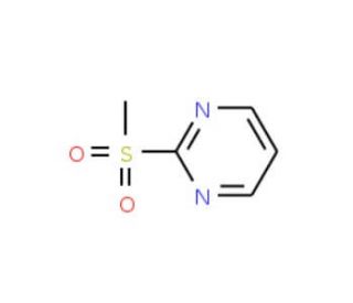 2-(Methylsulphonyl)pyrimidine (CAS 14161-09-2) - chemical structure image