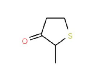 2-Methyltetrahydrothiophen-3-one (CAS 13679-85-1) - chemical structure image