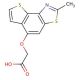 [(2-methylthieno[2,3-e][1,3]benzothiazol-5-yl)oxy]acetic acid - chemical structure image
