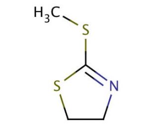 2-(Methylthio)-2-thiazoline (CAS 19975-56-5) - chemical structure image