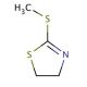 2-(Methylthio)-2-thiazoline (CAS 19975-56-5) - chemical structure image
