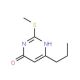 2-(Methylthio)-6-propylpyrimidin-4-ol - chemical structure image