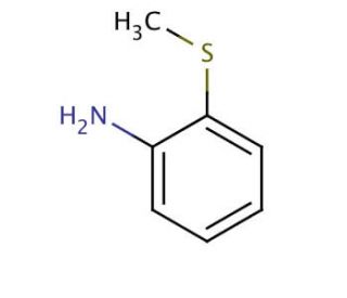 2-(Methylthio)aniline (CAS 2987-53-3) - chemical structure image