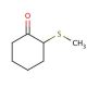 2-(Methylthio)cyclohexanone (CAS 52190-35-9) - chemical structure image