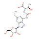 2-Methylthio-N6-threonylcarbamoyladenosine (CAS 70333-82-3) - chemical structure image