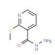 2-(Methylthio)nicotinic acid hydrazide (CAS 232926-33-9) - chemical structure image