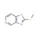 2-(Methylthio)oxazolo[5,4-c]pyridine (CAS 169205-96-3) - chemical structure image
