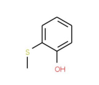 2-(Methylthio)phenol (CAS 1073-29-6) - chemical structure image