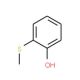 2-(Methylthio)phenol (CAS 1073-29-6) - chemical structure image