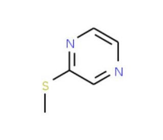 2-(Methylthio)pyrazine (CAS 21948-70-9) - chemical structure image