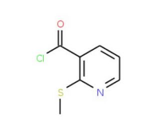 2-(Methylthio)pyridine-3-carbonyl chloride (CAS 97936-43-1) - chemical structure image