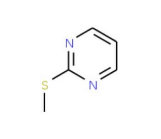 2-(Methylthio)pyrimidine (CAS 823-09-6) - chemical structure image