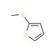 2-(Methylthio)thiophene (CAS 5780-36-9) - chemical structure image
