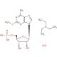 2-Methylthioadenosine 5′-monophosphate triethylammonium salt (CAS 22140-20-1 (non-salt)) - chemical structure image
