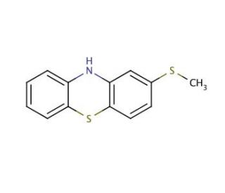 2-Methylthiophenothiazine (CAS 7643-08-5) - chemical structure image